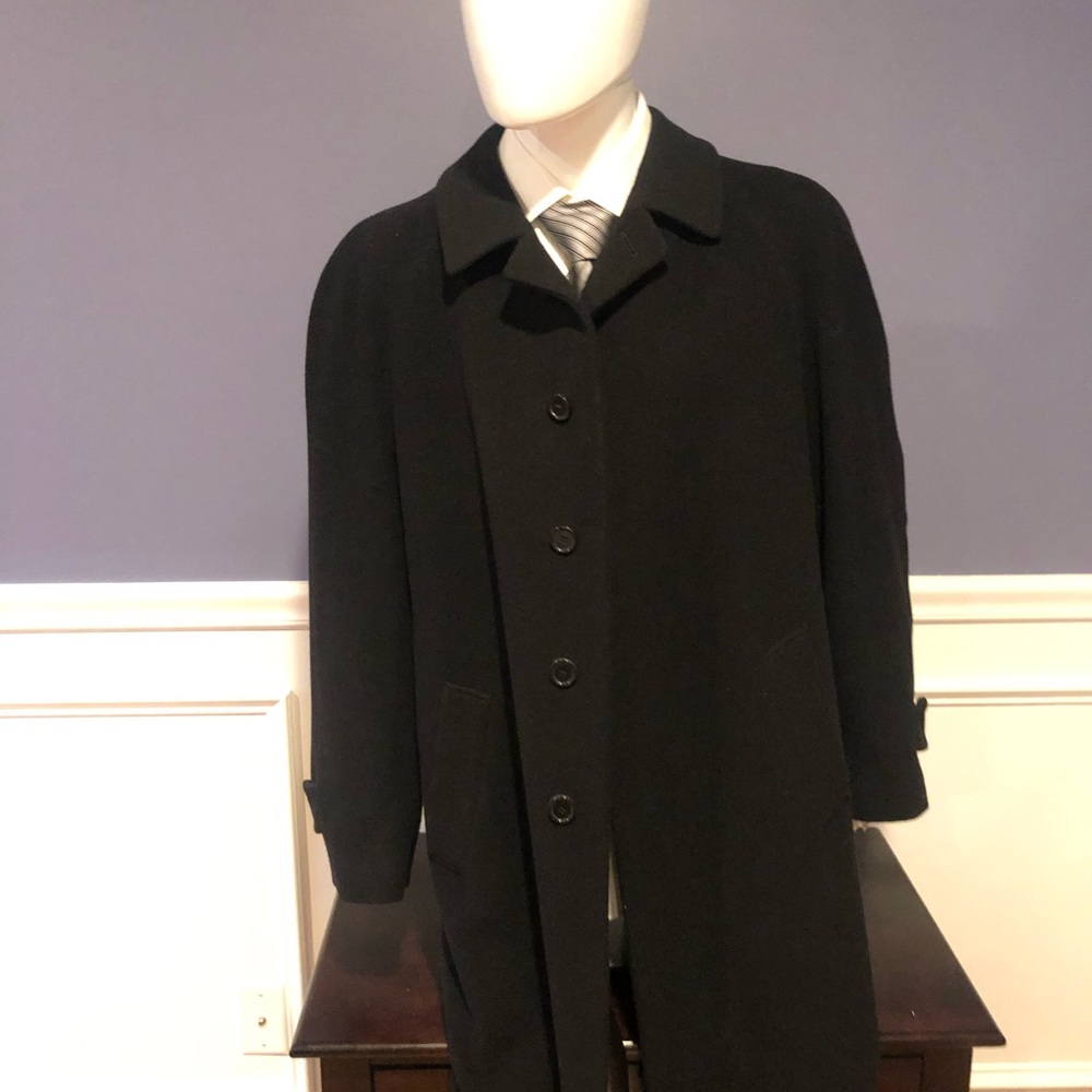Italian Cashmere and Wool Overcoat